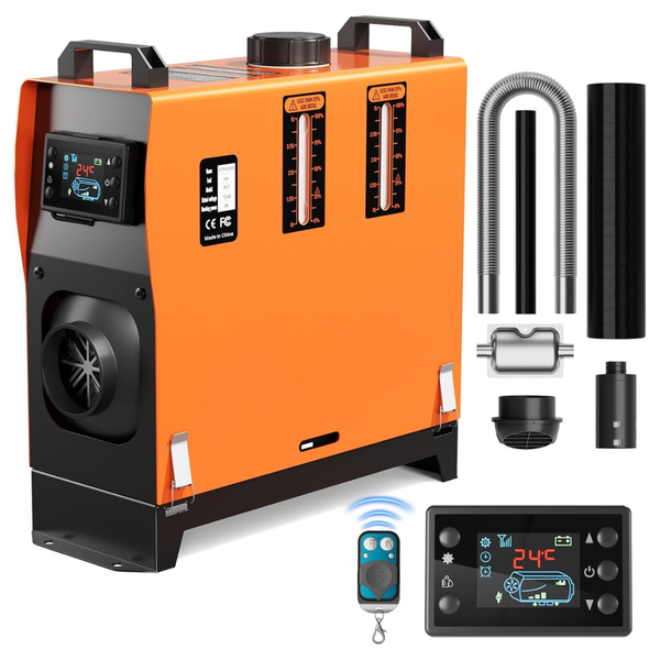 12V 8KW Diesel Heater With 1.32 Gal Fuel Tank