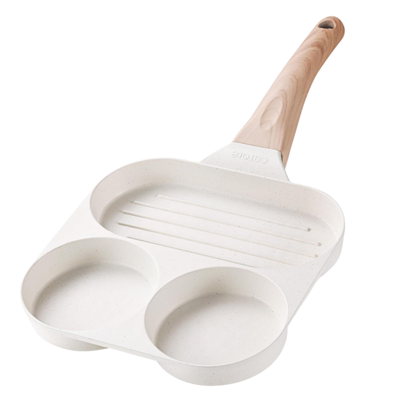 Carote 3-in-1 Omelette Divided Nonstick Grill Pancake Pan