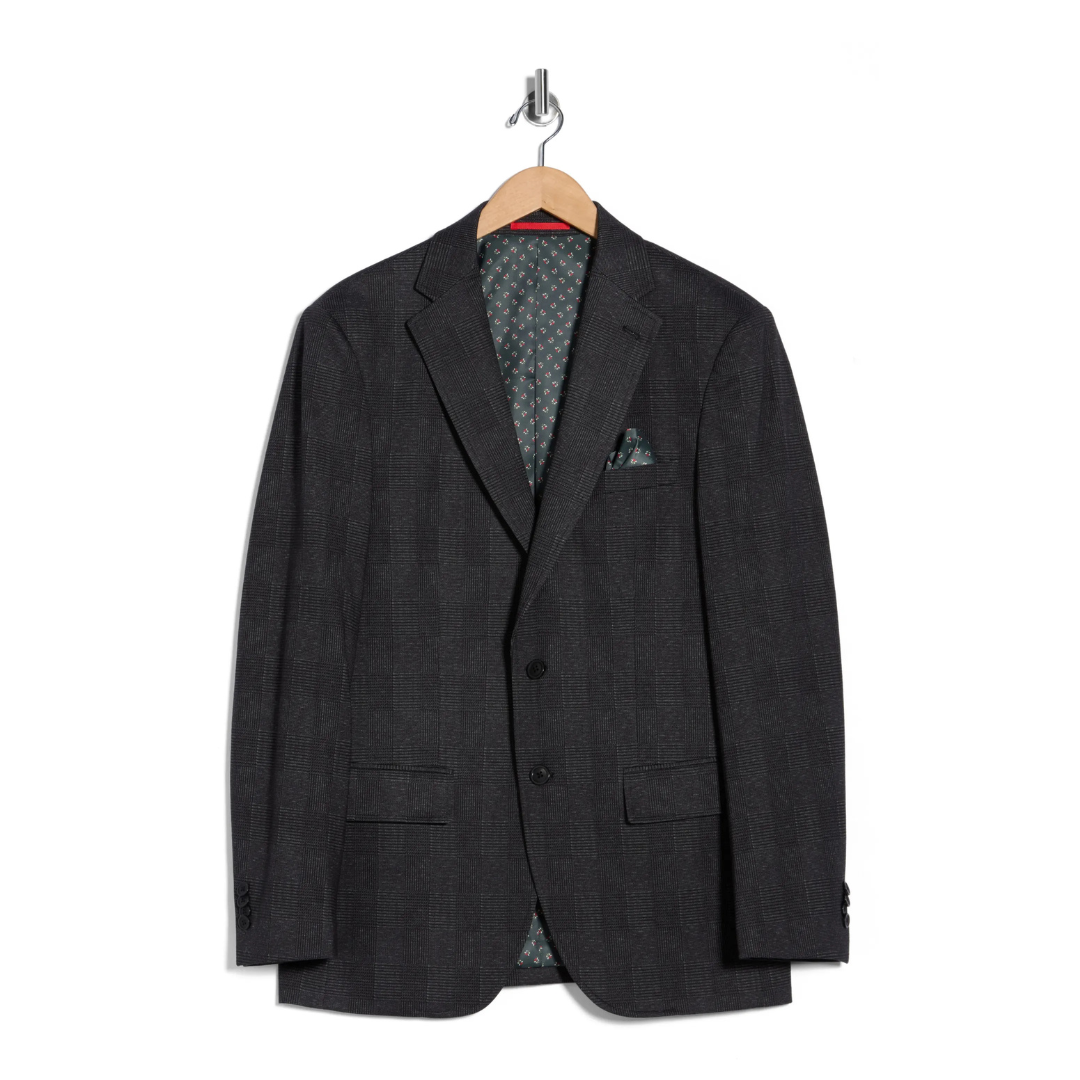 Lucky Brand Men's Glen Plaid Knit Sport Coat (2 Colors)