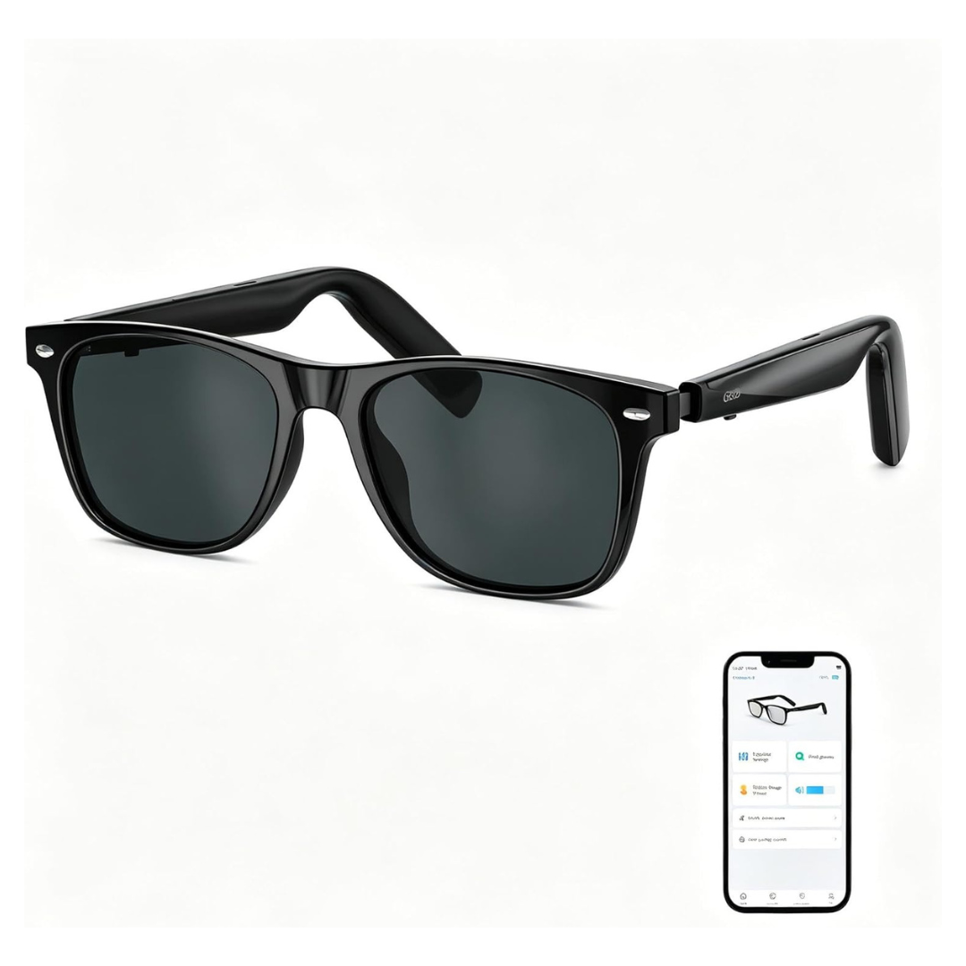 GetD AI Smart Polarized Sunglasses With ChatGPT, Translation & Voice Recorder