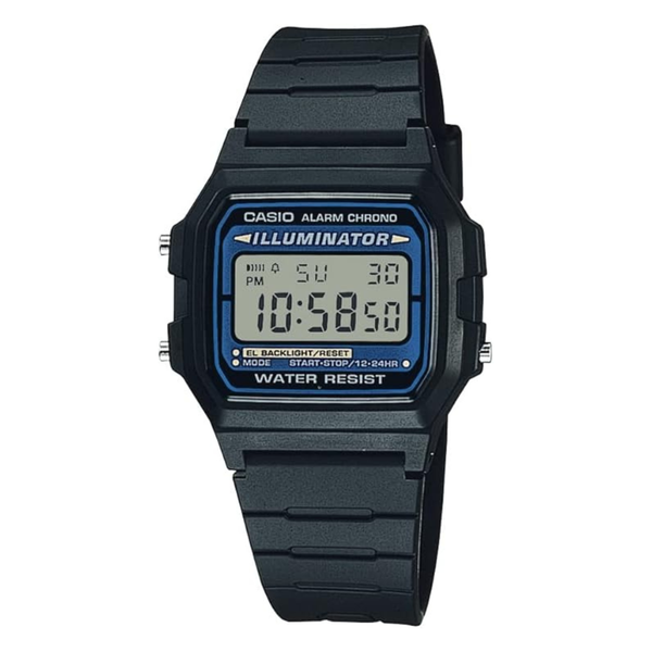 Casio Men's Vintage F105W-1A Illuminator Water Resistant Sport Watch