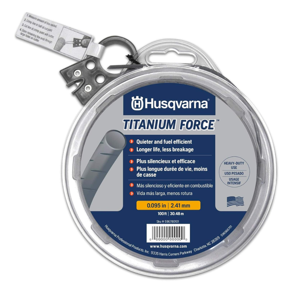 100 Feet Spool Titanium Force Trimmer Line