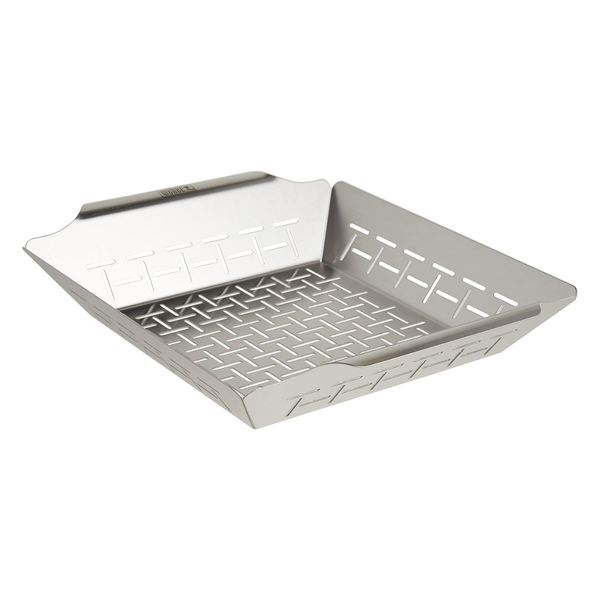 Weber Deluxe Stainless Steel BBQ Grilling Basket (Large)