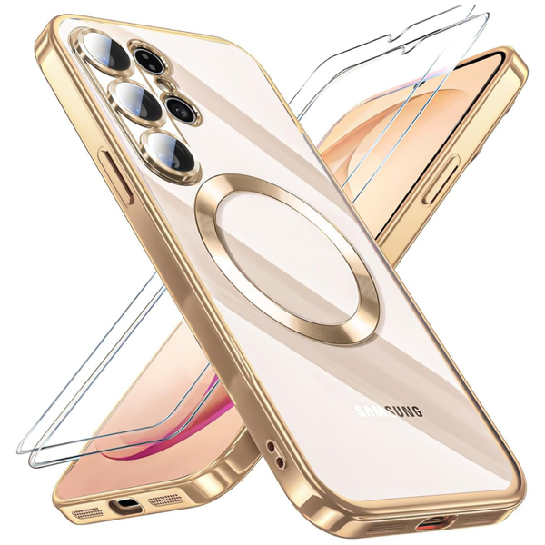 QiiStar Samsung Galaxy S26 Ultra Case With 2 X Screen Protector