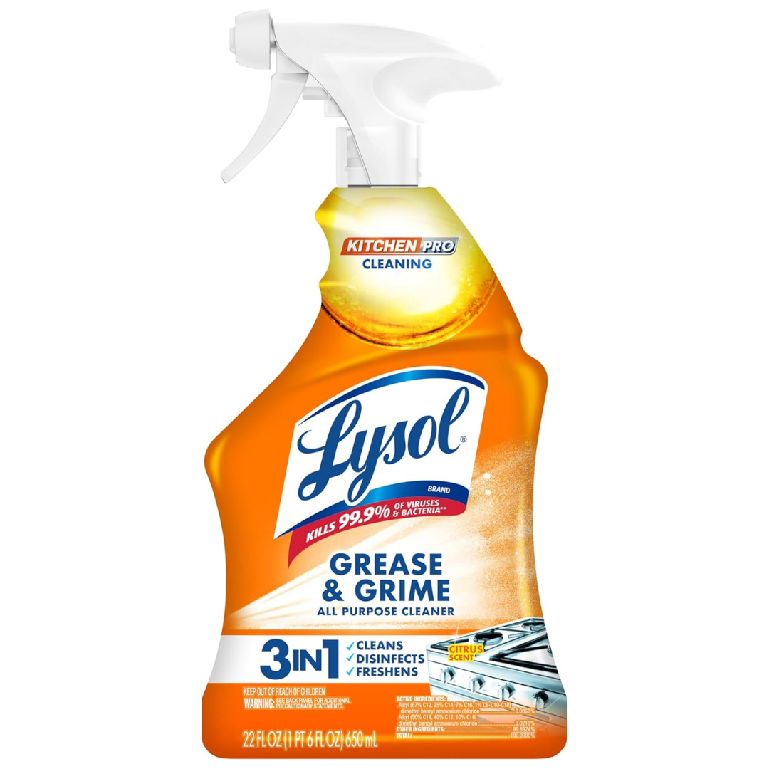 22-Oz Lysol Pro All Purpose Kitchen Spray Cleaner & Degreaser