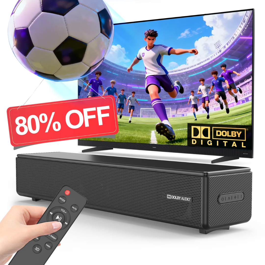 100W Bluetooth Soundbar With Dolby Digital