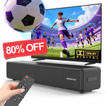 100W Bluetooth Soundbar With Dolby Digital