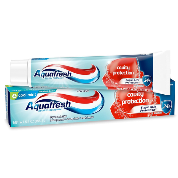 5.6oz Aquafresh Cavity Protection Fluoride Toothpaste (Cool Mint)