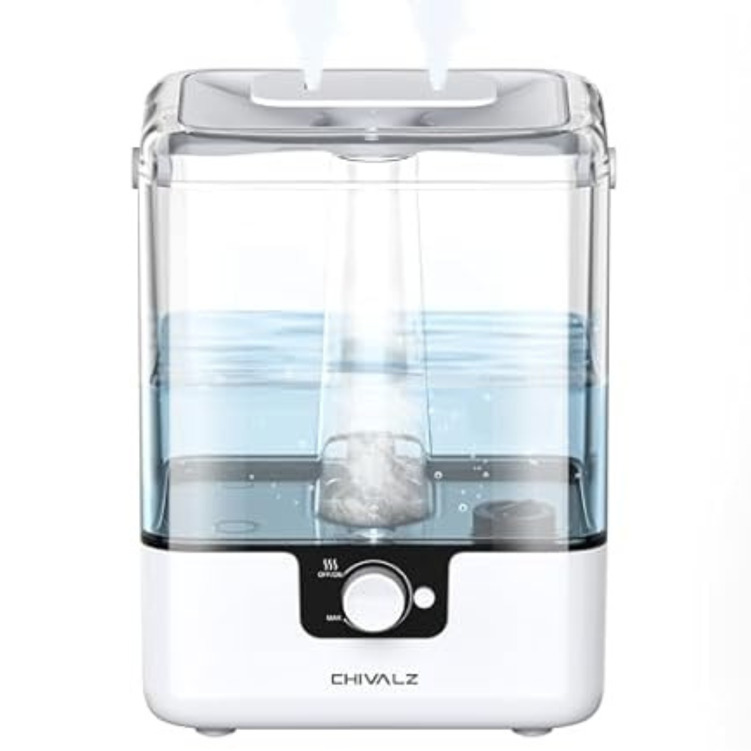 6L Chivalz 26dB Quiet 50H Runtime Cool Mist Humidifiers