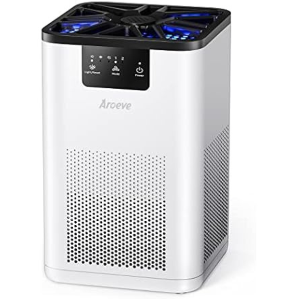 Aroeve H13 True HEPA Air Purifier w/Aromatherapy Function (2 Colors)