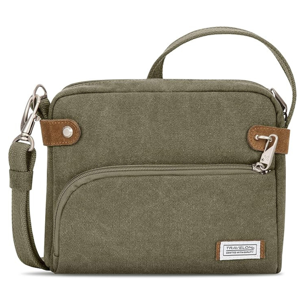 Travelon Anti-Theft Heritage Small Crossbody Bag