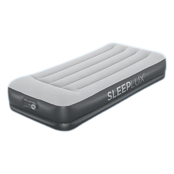 SleepLux 15" Air Mattress With Built-in Pump, Pillow & USB Charger (Twin)