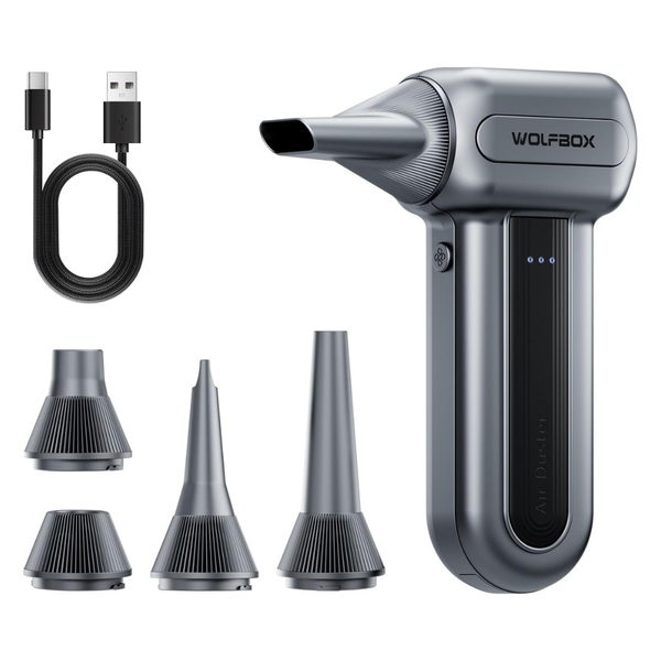WOLFBOX MF70 Rechargeable Compressed Air Duster