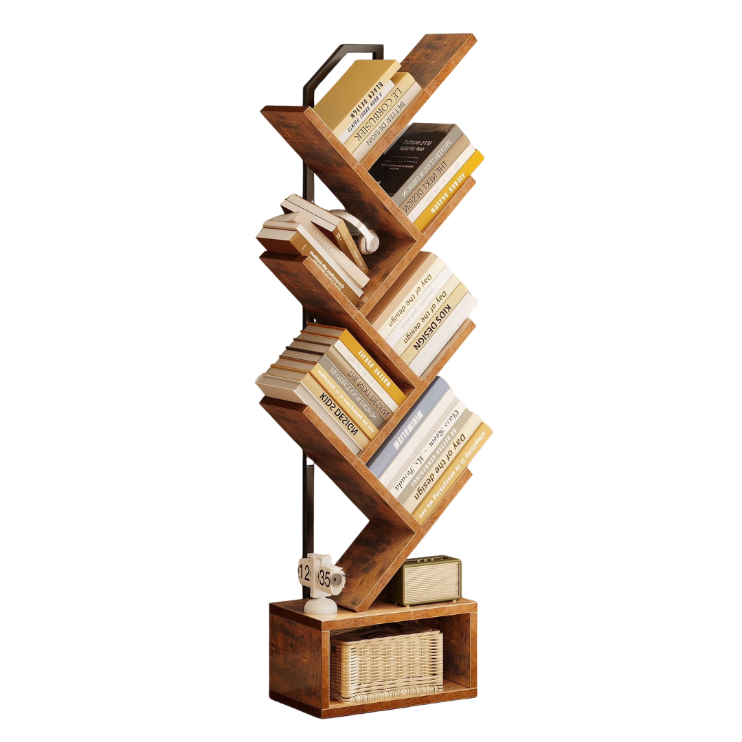 Casacomoda 6-Tier Tree Bookshelf