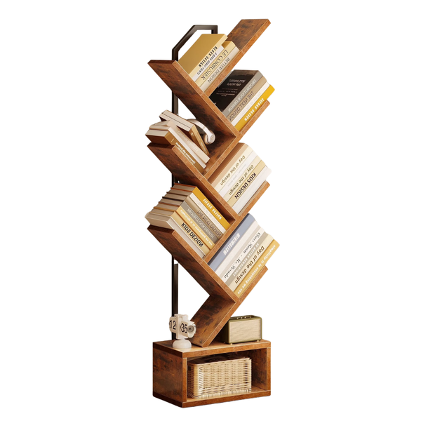 Casacomoda 6-Tier Tree Bookshelf