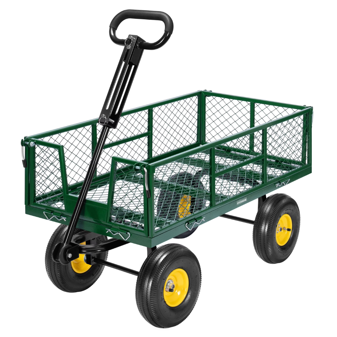 Specstar 900lbs Capacity Heavy Duty Steel Garden Cart