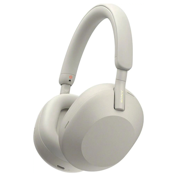 Sony WH-1000XM5 Wireless Noise Canceling Headphones (Silver)