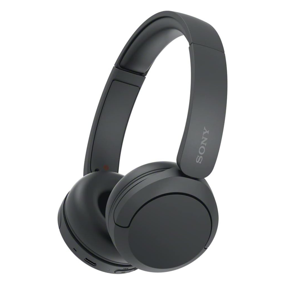 Sony WH-CH520 Bluetooth On-Ear Headphones W/ Microphone (Black)