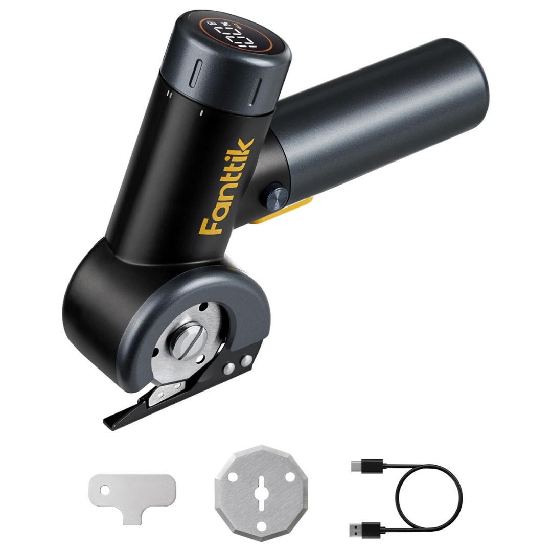 Fanttik C8 Nano 3.7V Cordless Electric Scissors W/ LED Display