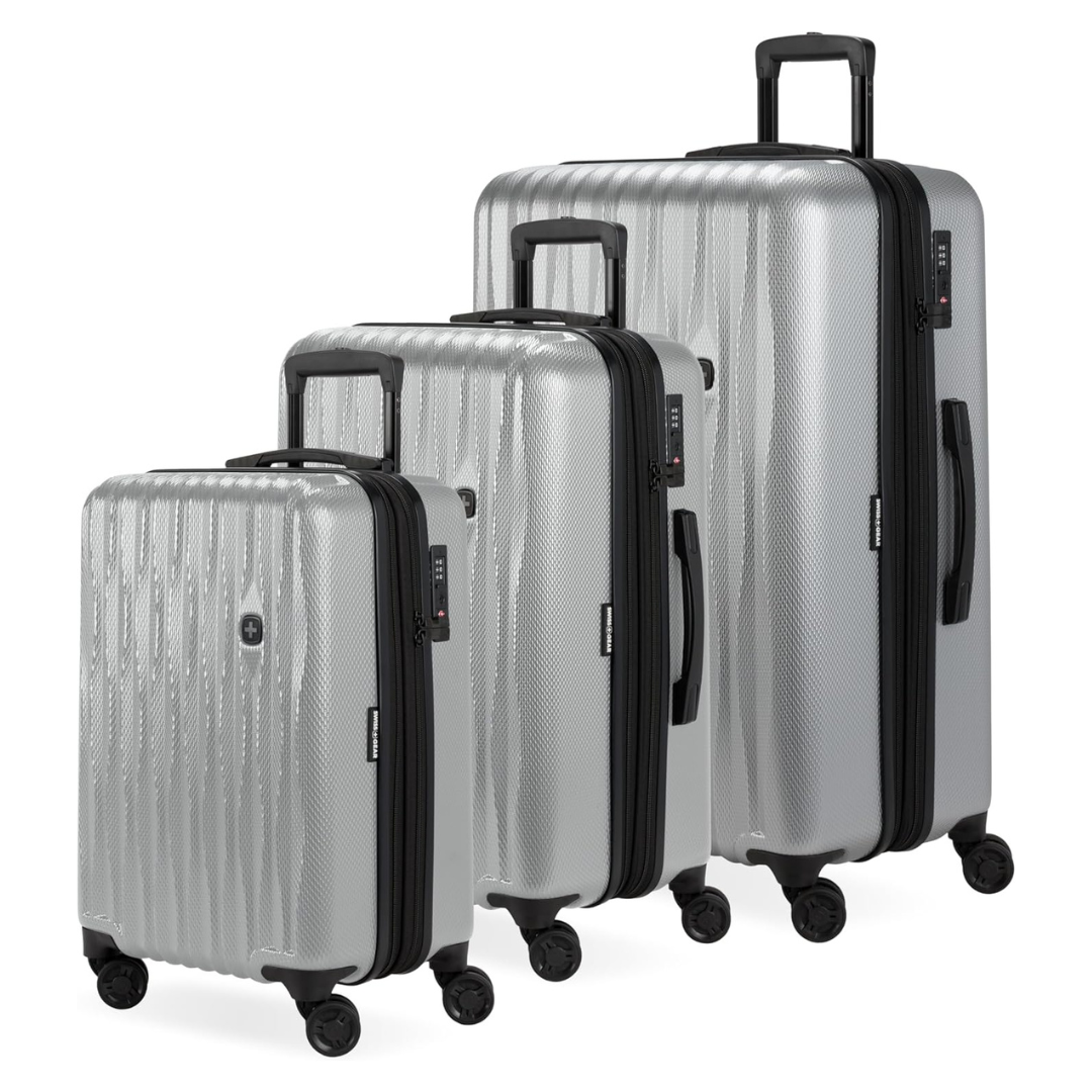 3-Piece SwissGear Energie Hardside Expandable Luggage Set