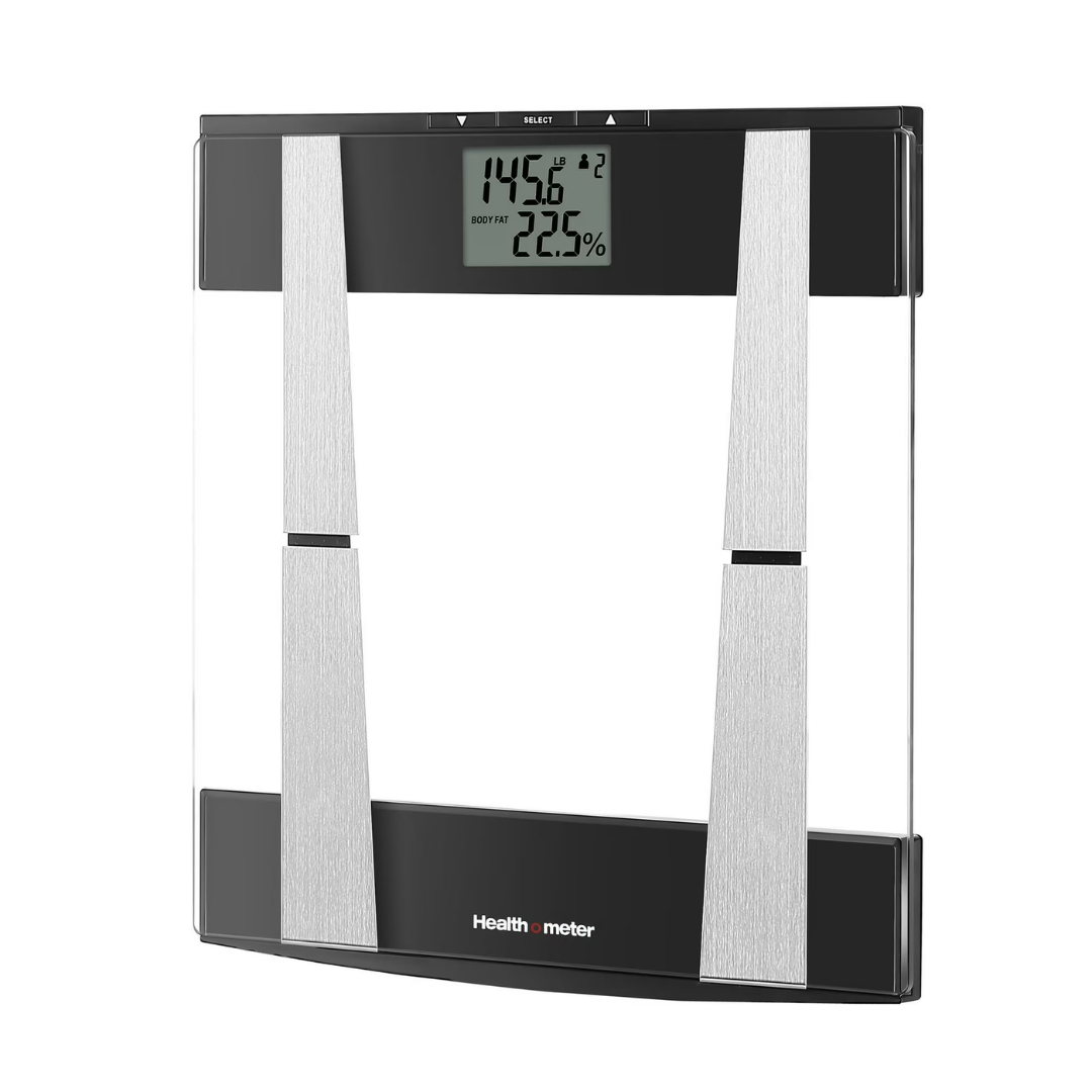 Health-o-Meter Digital Glass Body Composition Weight Tracking Bathroom Scale