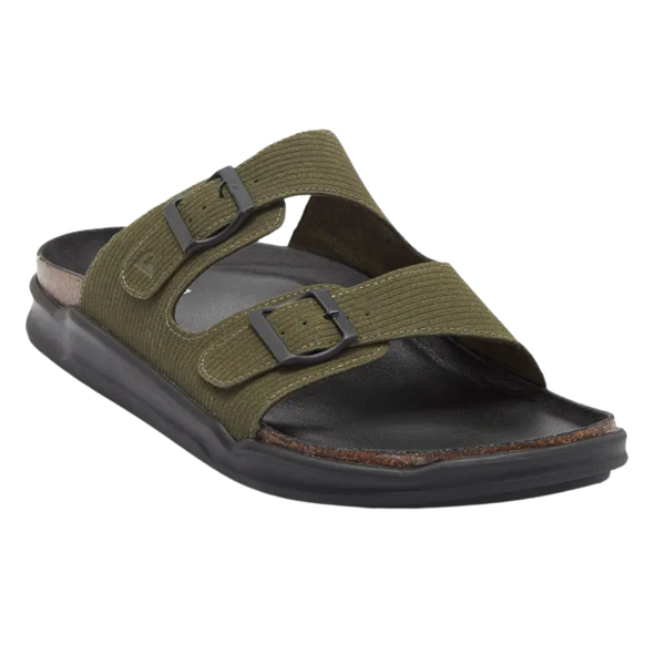 Quiksilver Men's Deck Double Strap Slide Sandal