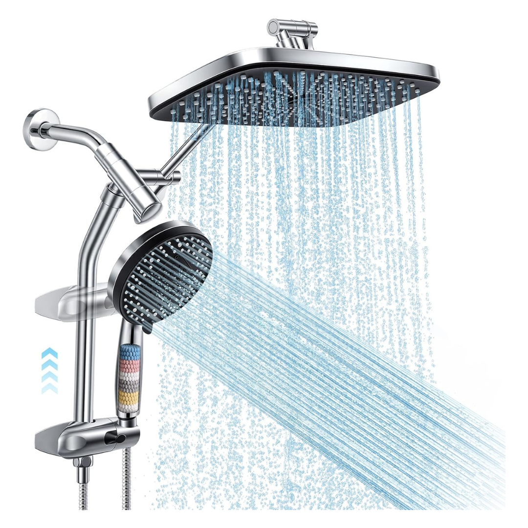 Walkinstin 12" High Pressure Rain Shower Heads