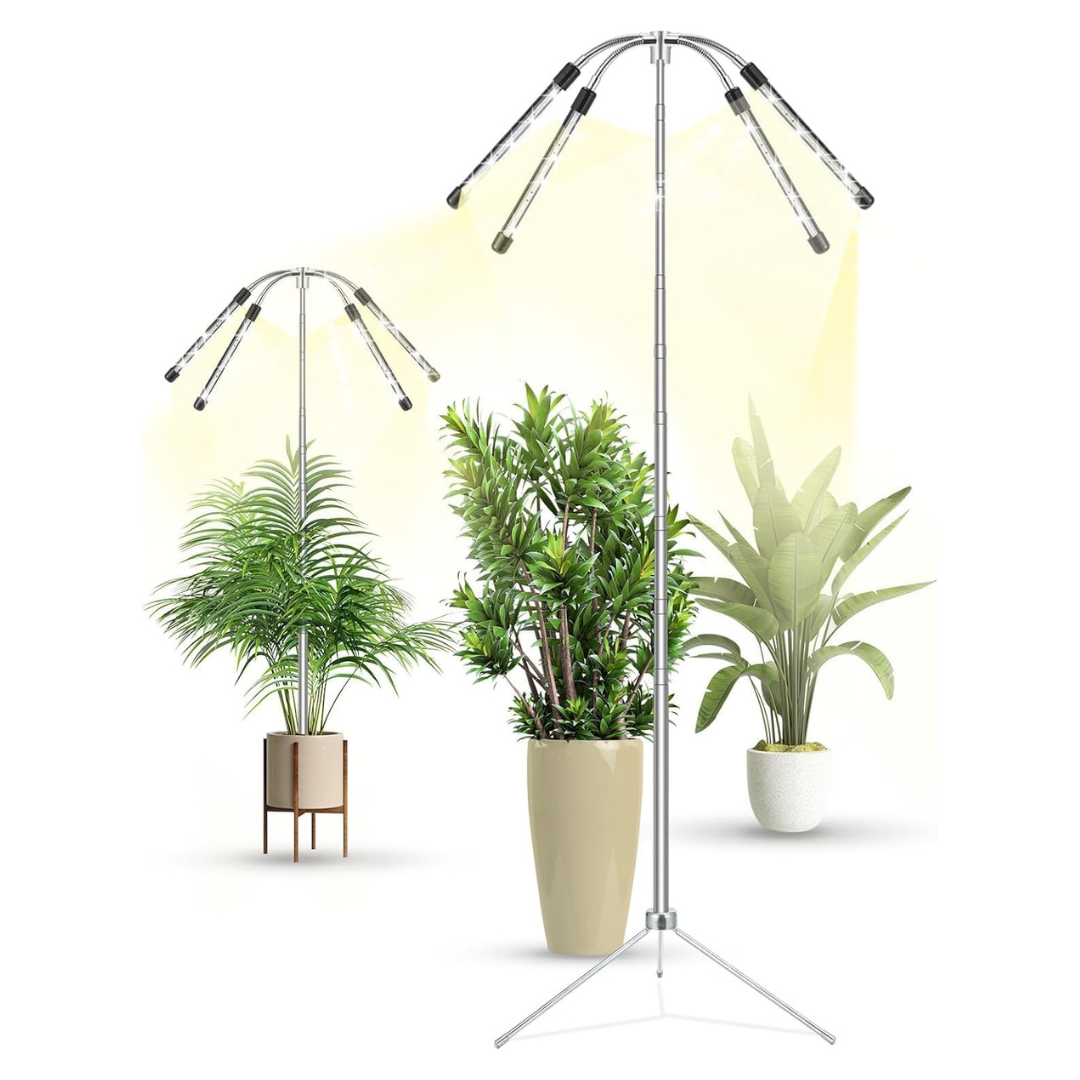 15"-62" Height Adjustable Plant Growing Lights W/Stand