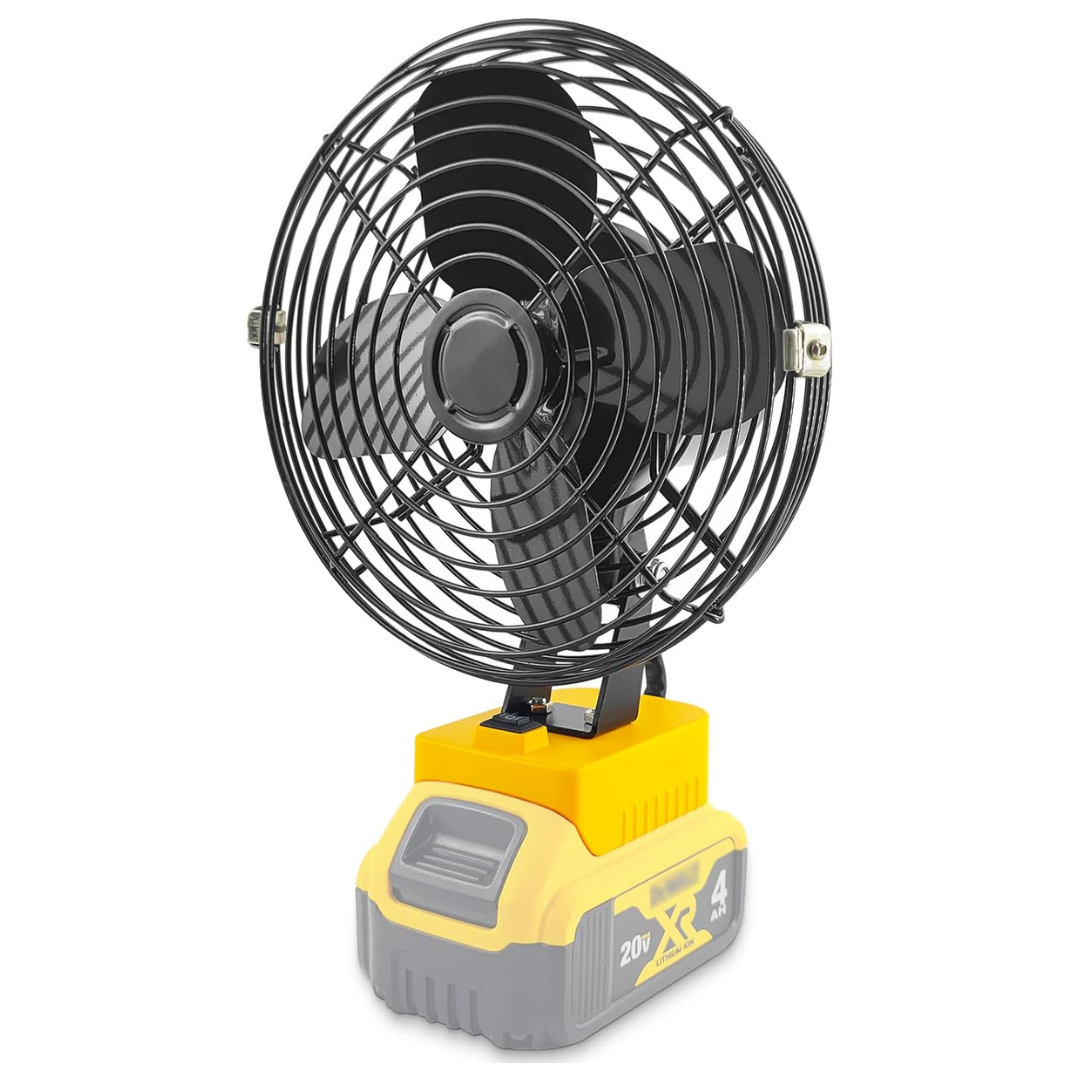 Portable Outdoor Sleek Jobsite Cordless Fan
