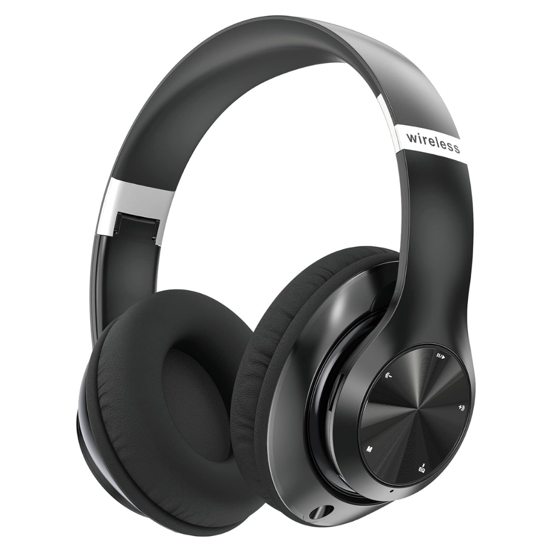 Eaorul Wireless Over-Ear Headphones With Mic