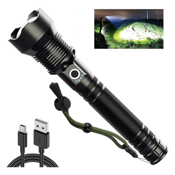 Lvelia 5 Modes 90000 High Lumens Powerful Flashlights
