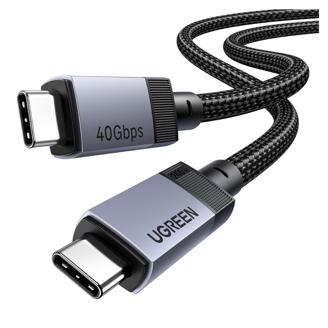 UGREEN 3.3' 240W 40Gbps USB C To USB C Cable