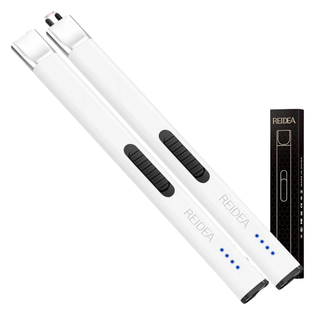 2-Pack Reidea Lighters R1 Flat Electronic Candle Lighter