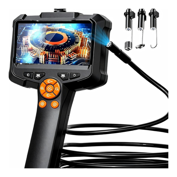 4.3" 1080p IP67 Endoscope Camera With Light With 16.4ft Cable