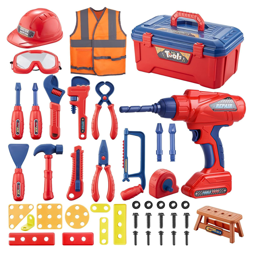 Magic4U 49 Piece Kids Tool Set