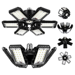 2-Pack Aoretic 6-Panel Screw-in LED Garage Lights