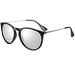 Unisex Vintage Retro Round Design Polarized Sunglasses