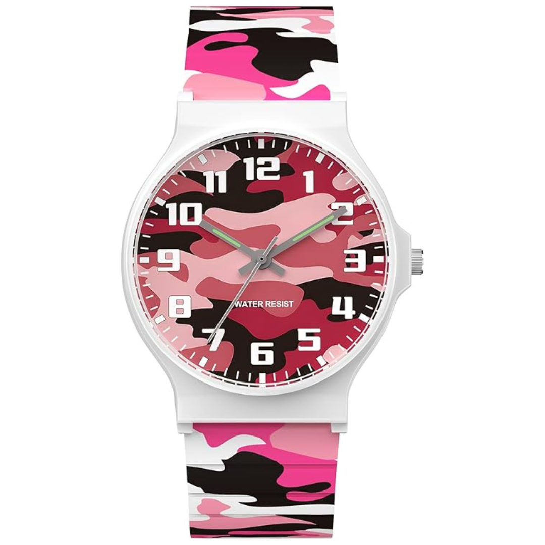 30M Waterproof Kids Analog Watch With Soft Band