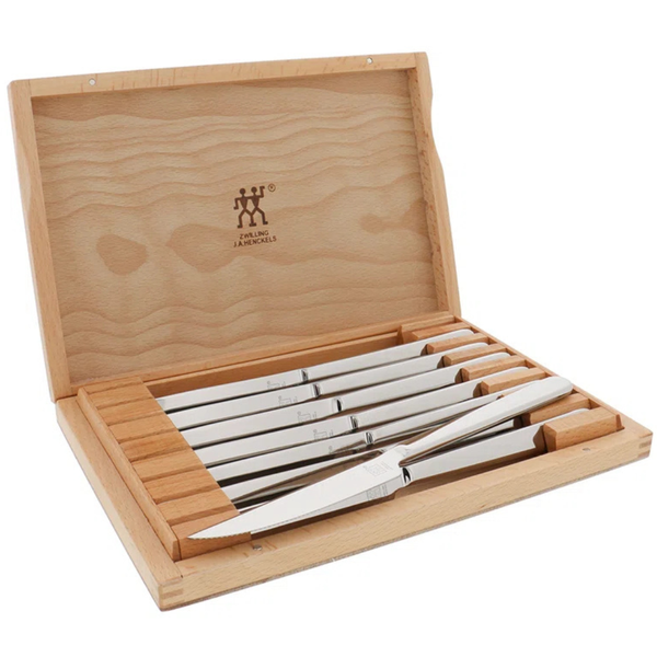 8-Piece Zwilling Stainless Steel Knife Set with Presentation Case