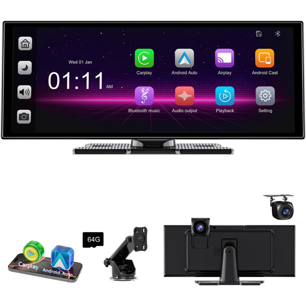 11" Wireless Car Play Touch Screen for Apple Carplay & Auto