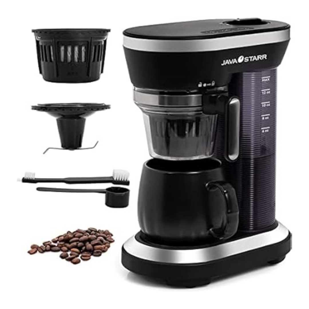 Javastarr 2-in-1 Grind And Brew Coffee Maker