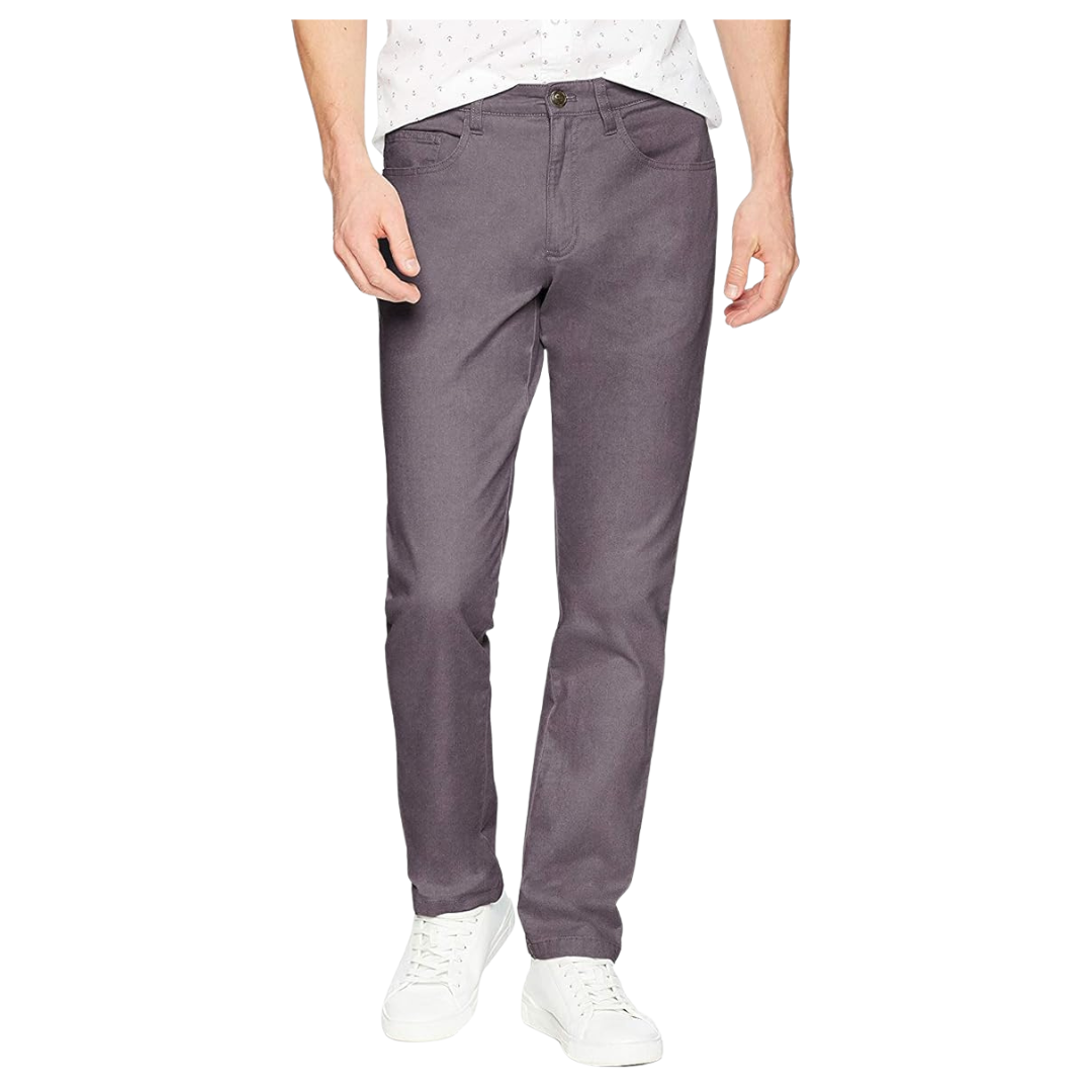 Amazon Essentials Men's 5-Pocket Stretch Twill Chino Pants