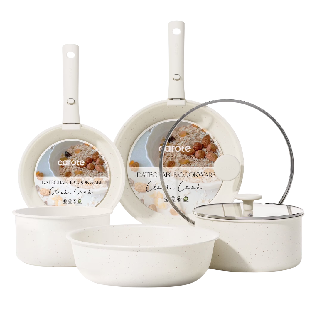 13-Piece Carote Nonstick Cookware Sets (2 Colors)