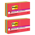 2-Pack Post-it Super Sticky Dispenser Pop-up Notes