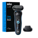 Braun Series 5-5118s Rechargeable Wet & Dry Grooming Shaver Razor