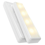2-Pack Brilliant Battery Operated Evolution Wireless LED Stick On Light