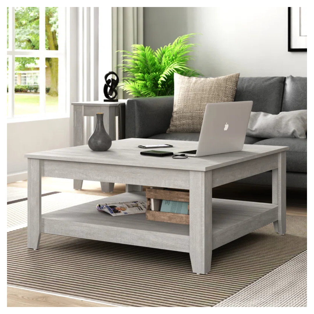 Lark Manor Weddel Basilico Coffee Table With Storage