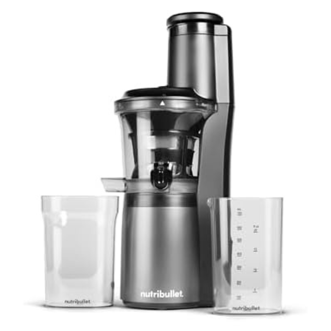 150W Ninja Nutribullet NBJ50300 24oz Slow Masticating Cold Press Juicer