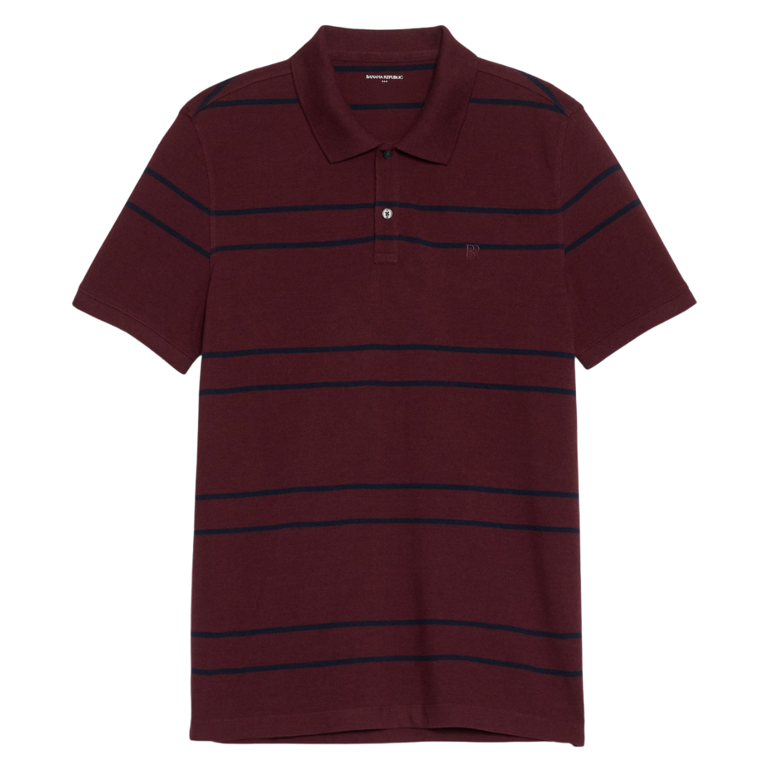 Banana Republic Factory Men's Slim-Fit Pique Polo