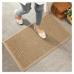 29" X 17" Rubber Backed Non-Slip Low Profile Front Door Mat